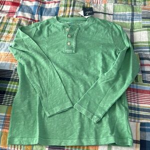 NWT Crewcuts Henley shirt